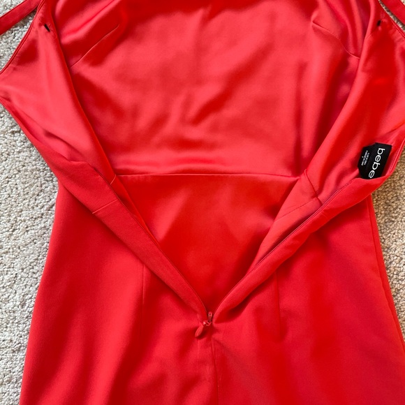 Bebe Red Tight Dress - Size: 0 - Picture 6 of 10